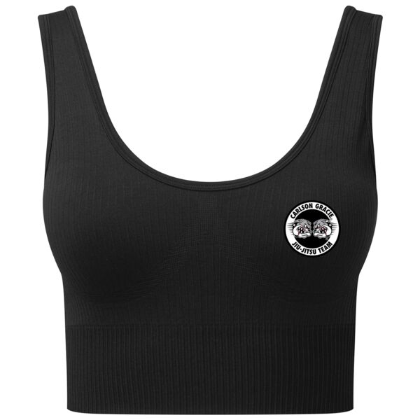 Ribbed Seamless 3D Fit Multi-Sport Bra Thumbnail